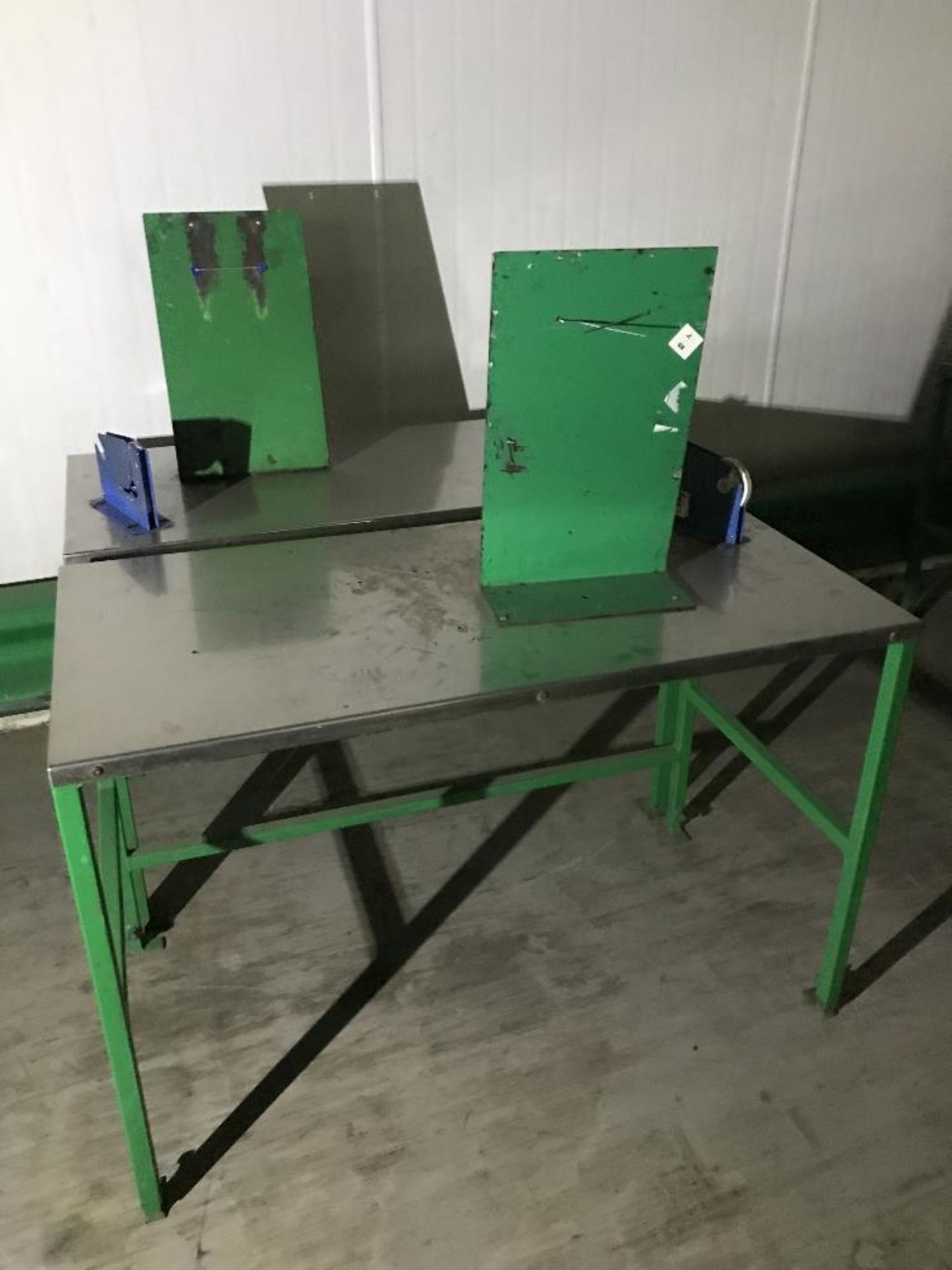 2 x Stainless Steel Tables