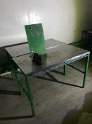 2 x Stainless Steel Tables