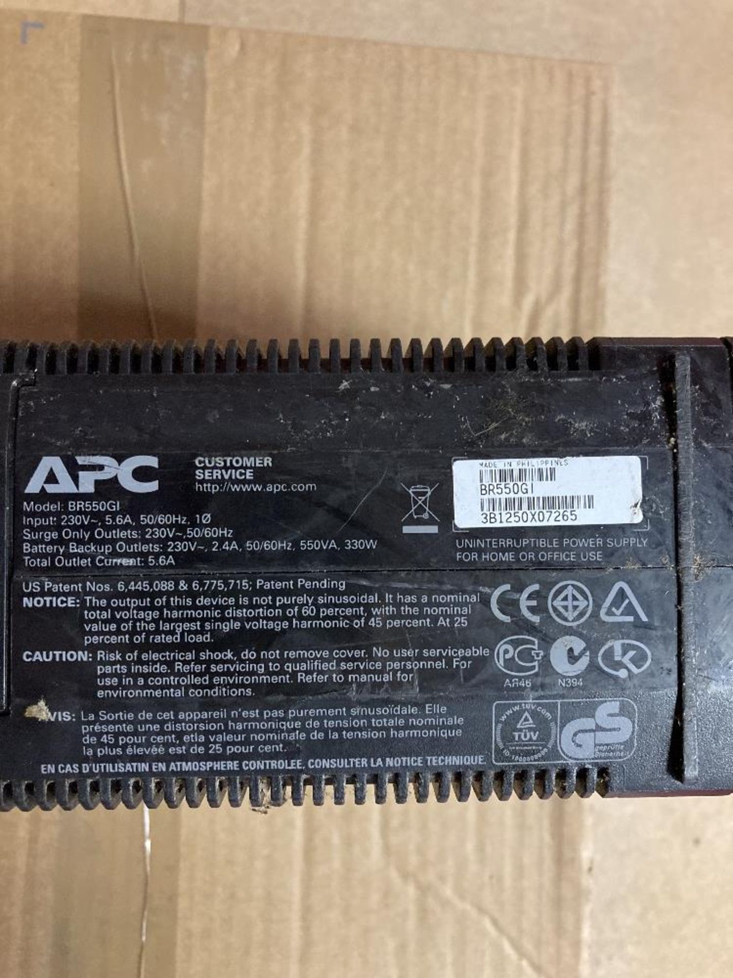 APC Back-UPS 500 - Model BX500CI - Image 4 of 4