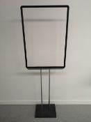 (40) A1 Graphic Easel Sign with metal base