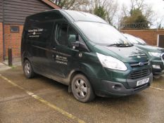 Ford Transit Custom 270 Limited Panel Van, Limited Panel VanRegistration No. RO17 FCP