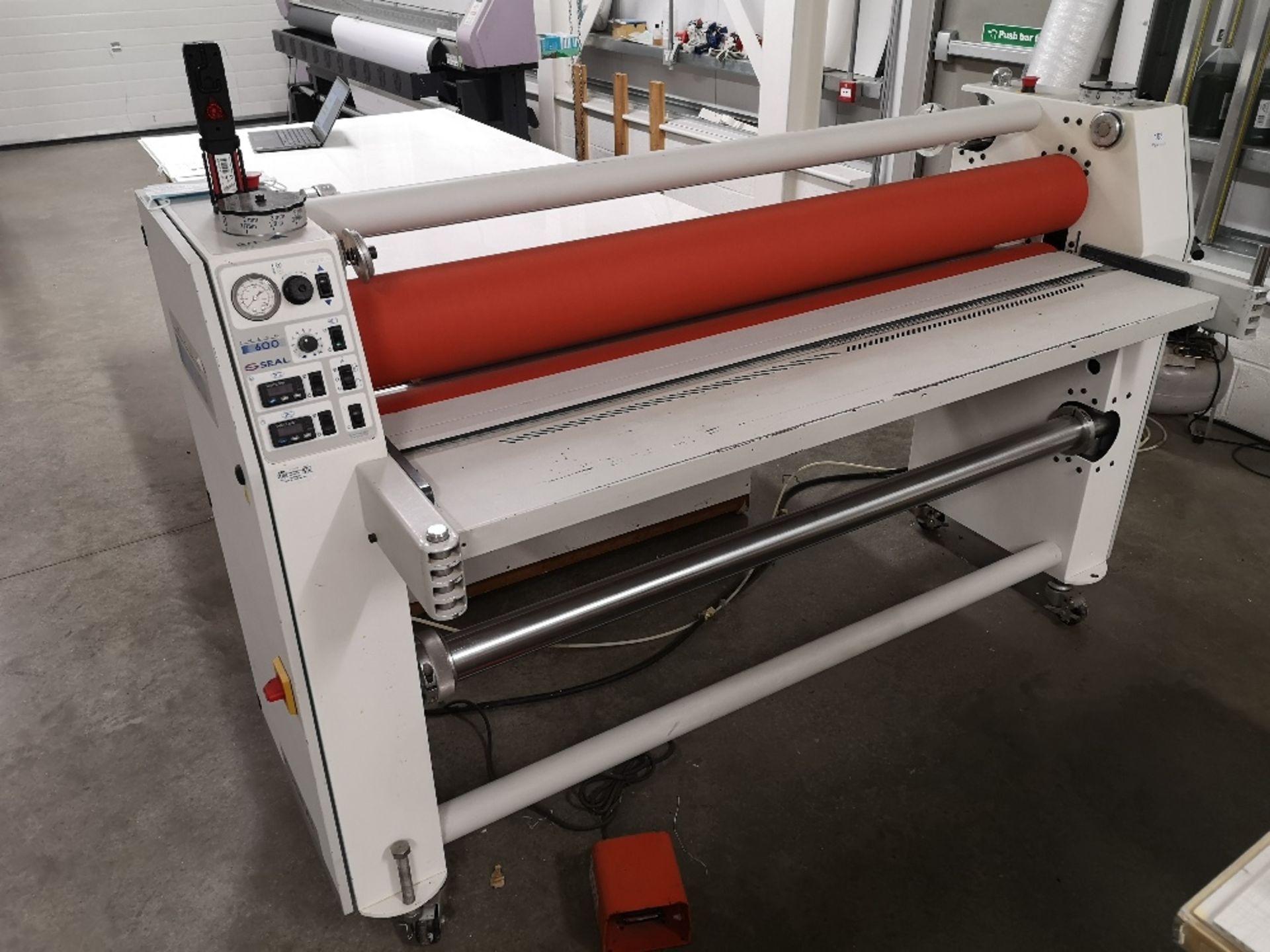 Seal Image 600 temperature controlled two-roll sheet laminator, with Werther International compresso - Image 3 of 11
