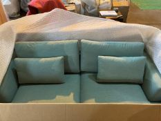 Light green 'Brasilia' 2.5 seater sofa