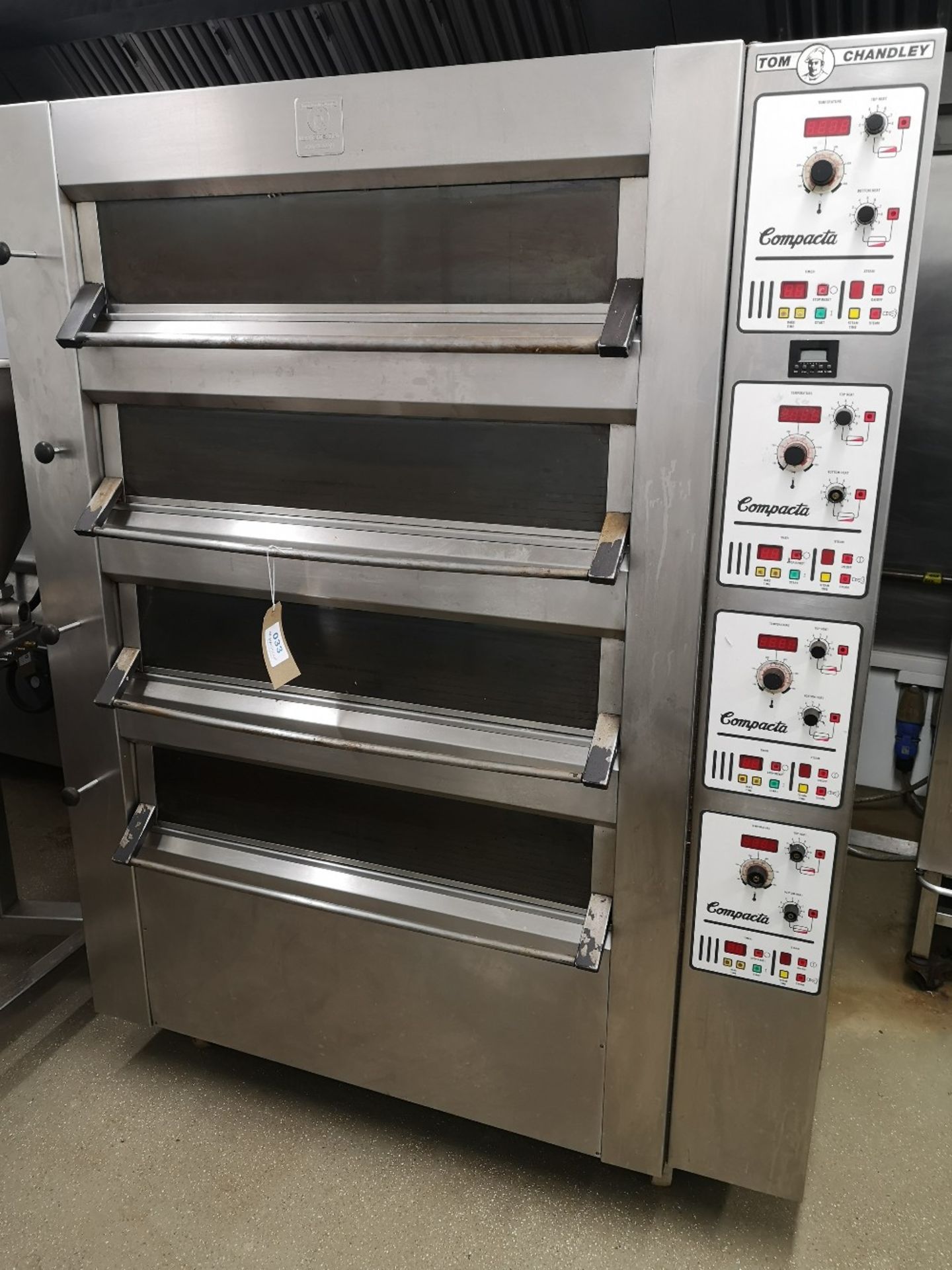 Tom Chandley Four Deck Twelve Tray 50 MK4 MT426 Compacta Oven