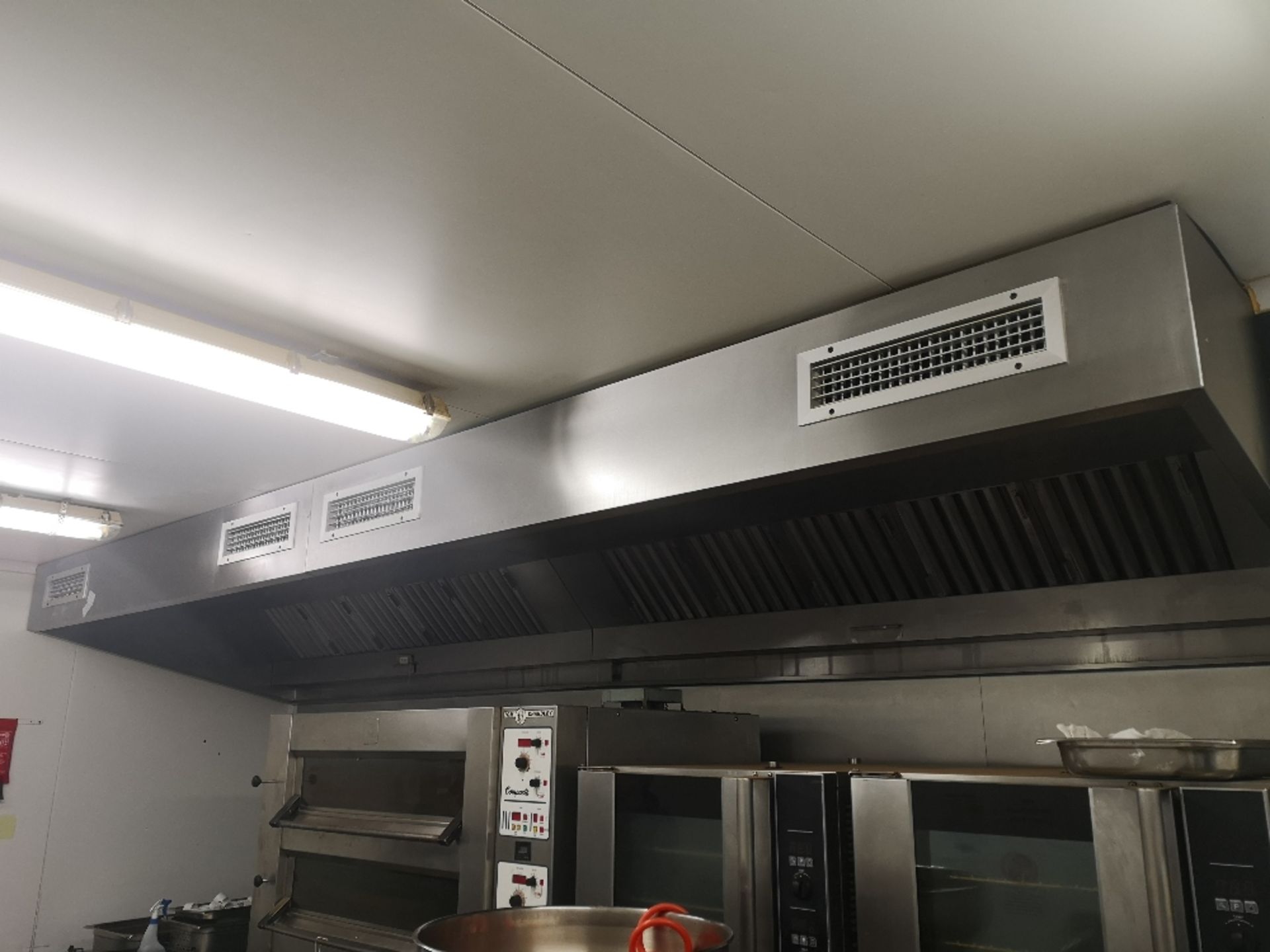 Stainless Steel Ventilation Extraction Canopy