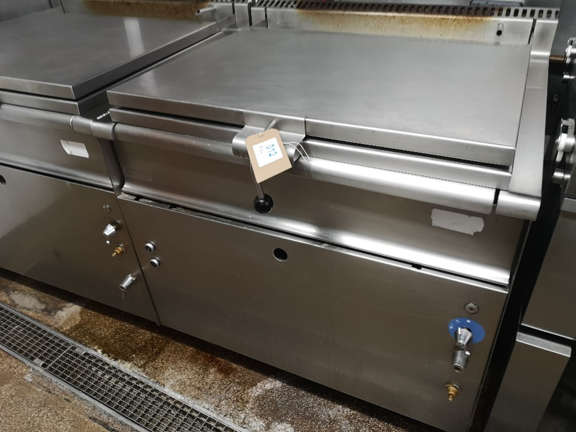 Stainless Steel 80Ltr Natural Gas Bratt Pan - Image 3 of 4