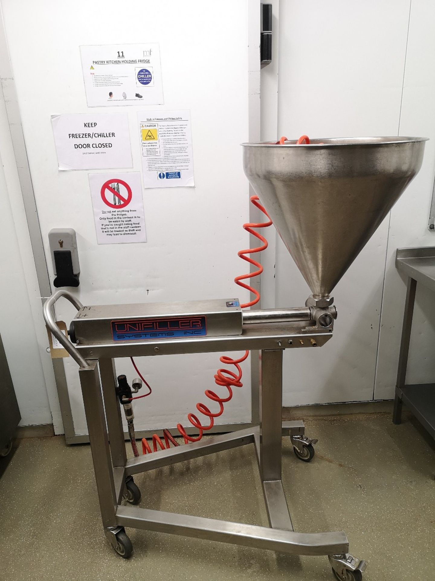 Unifiller Universal 500 Pneumatic Food Depositor & Filling Machine - Bild 2 aus 6