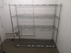 Four Tier Chrome Wire Rack