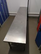 Stainless Steel Bench