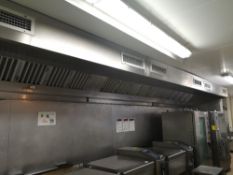 Stainless Steel Ventilation Extraction Canopy