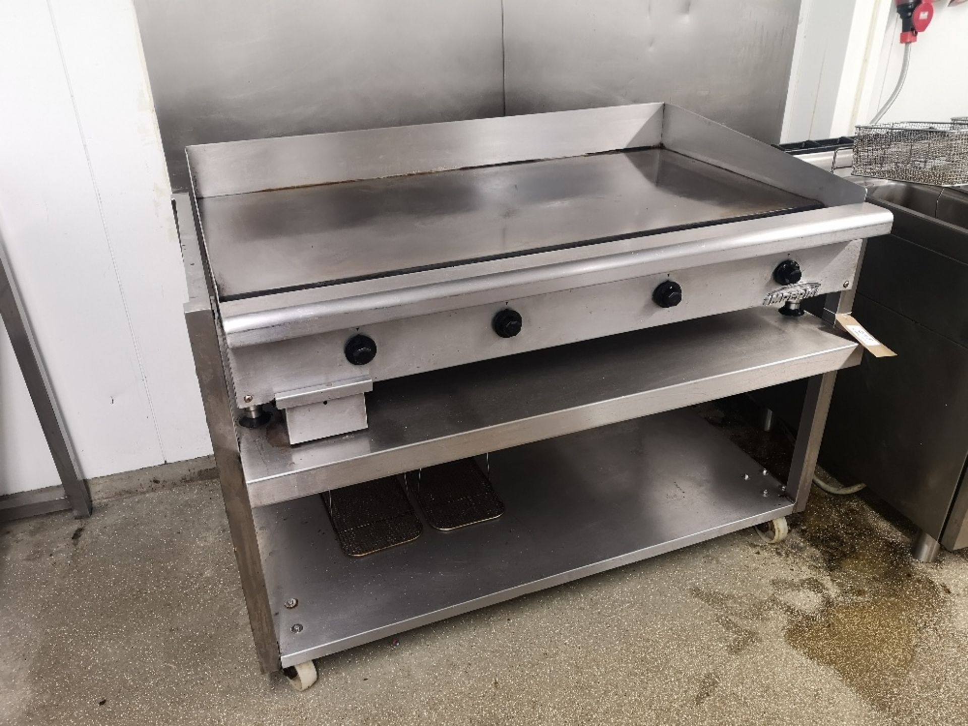 Imperial Electric Griddle on Stainless Steel Stand - Bild 2 aus 4