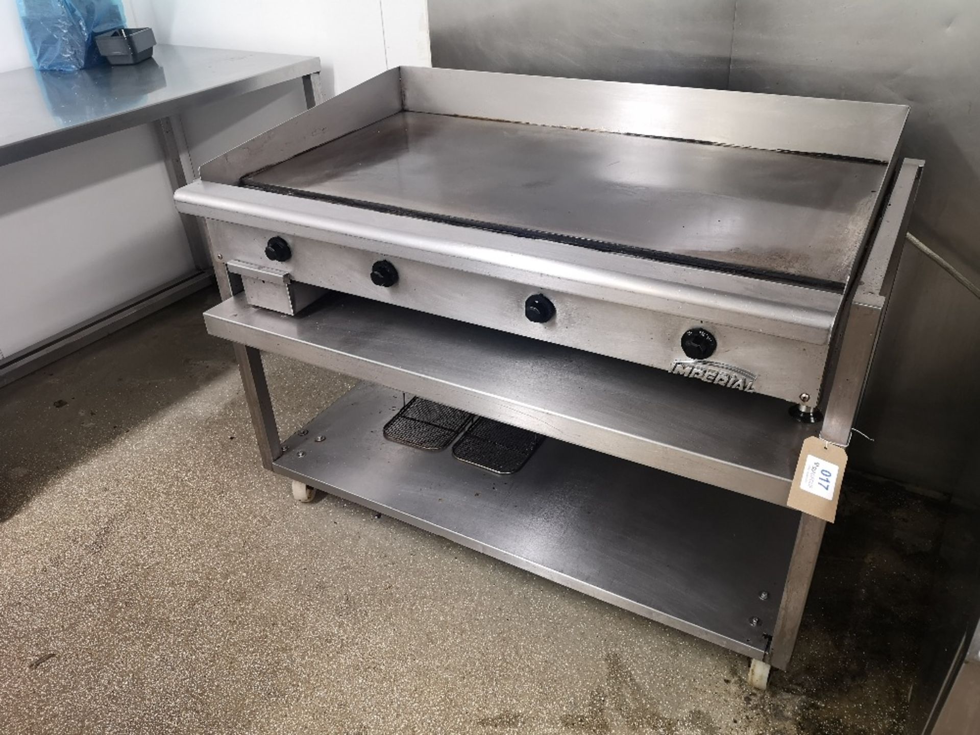 Imperial Electric Griddle on Stainless Steel Stand - Image 3 of 4