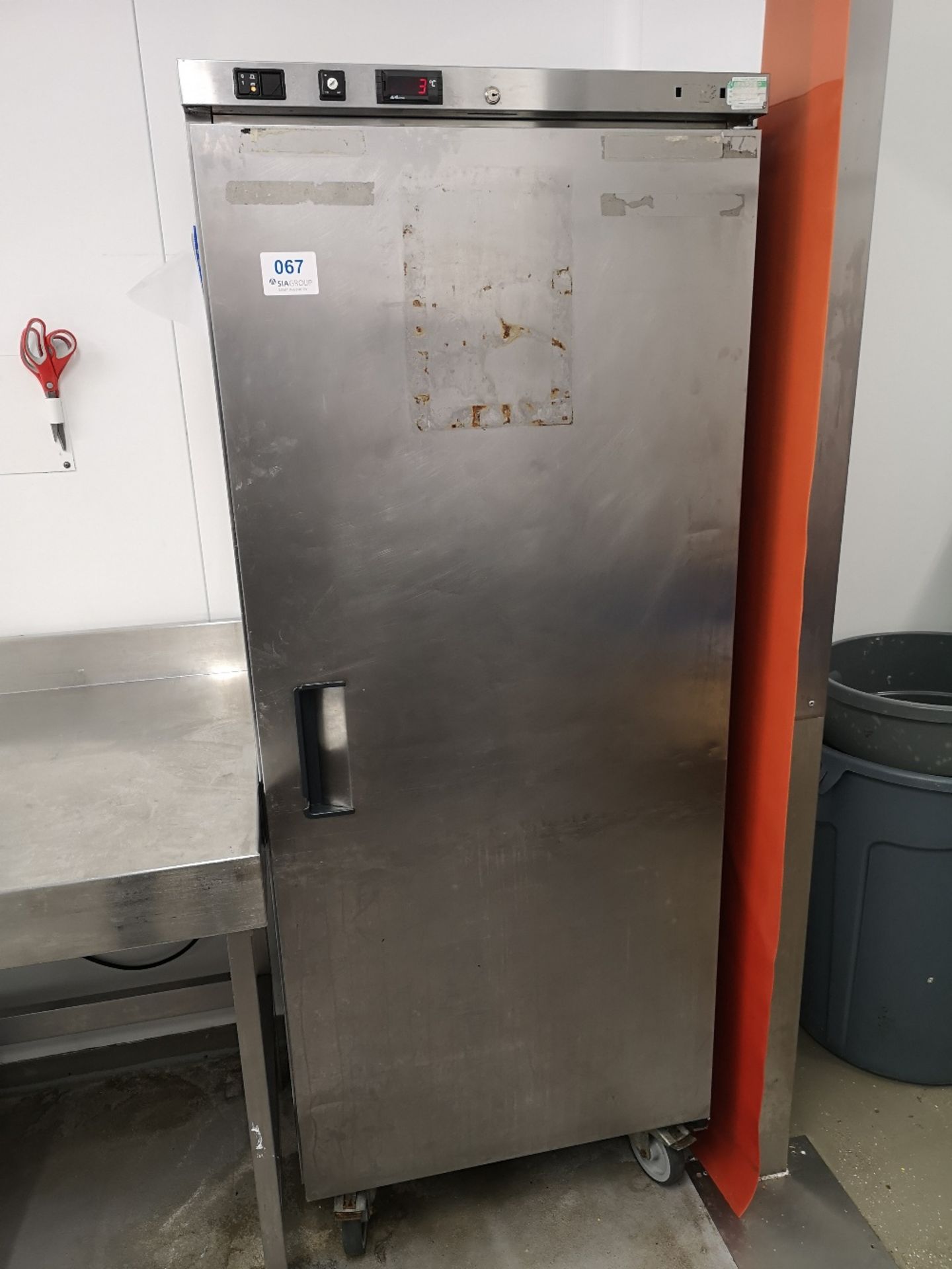 Electrolux ELX ICP110VA Upright Stainless Steel Fridge