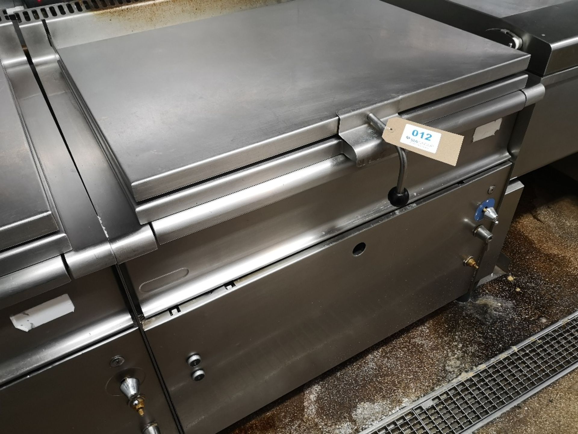 Stainless Steel 80Ltr Natural Gas Bratt Pan - Image 2 of 4