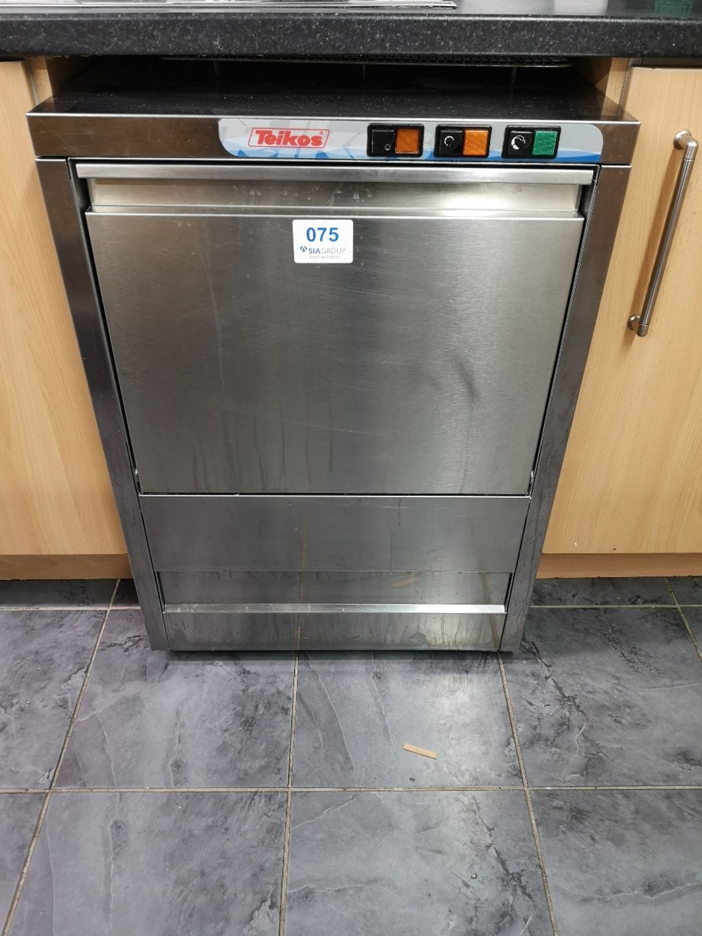 Teikos SRL Under Counter Stainless Steel Commercial Dishwasher