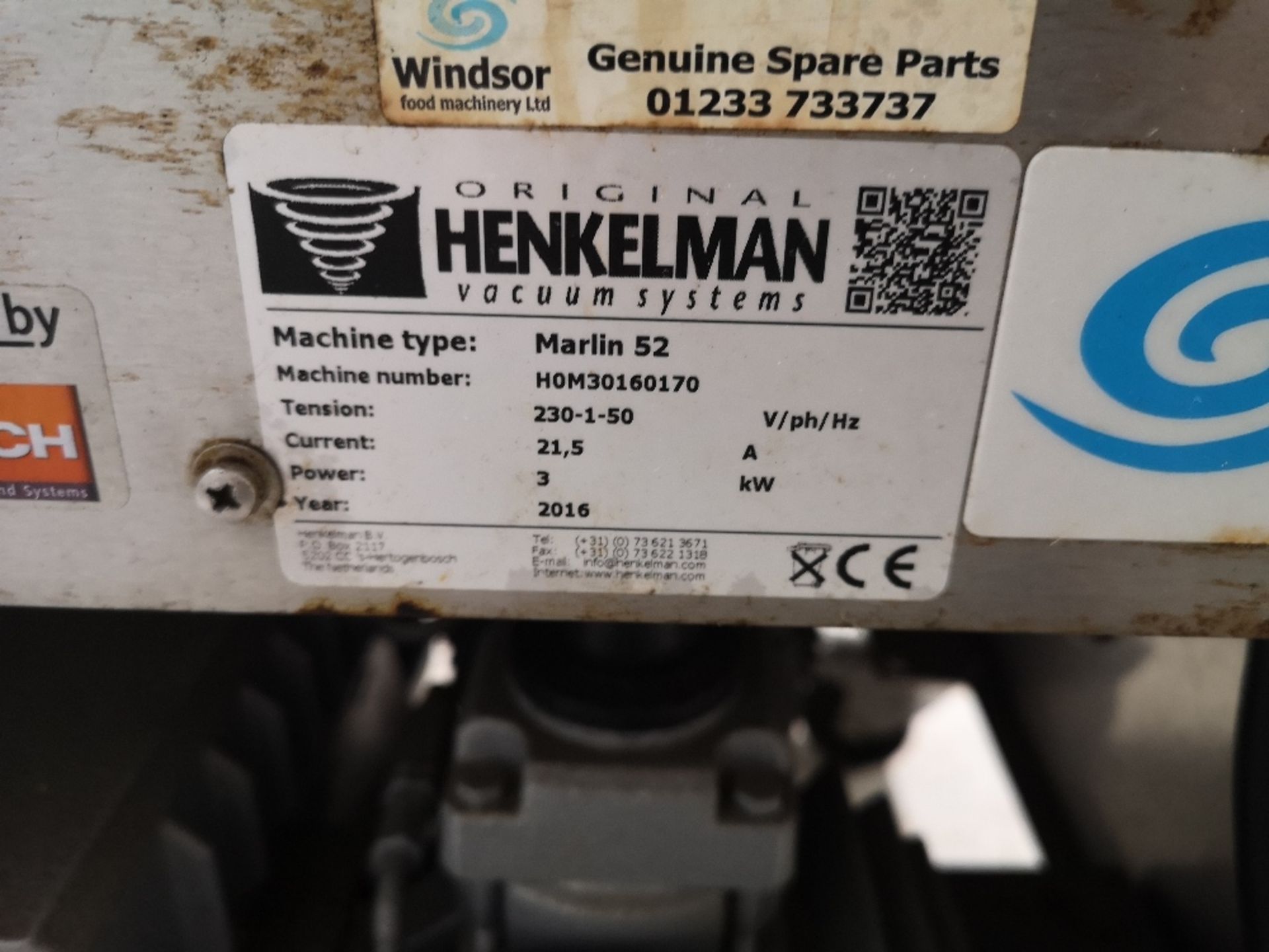 Henkelman Marlin 52 Vacuum Packer - Image 5 of 6