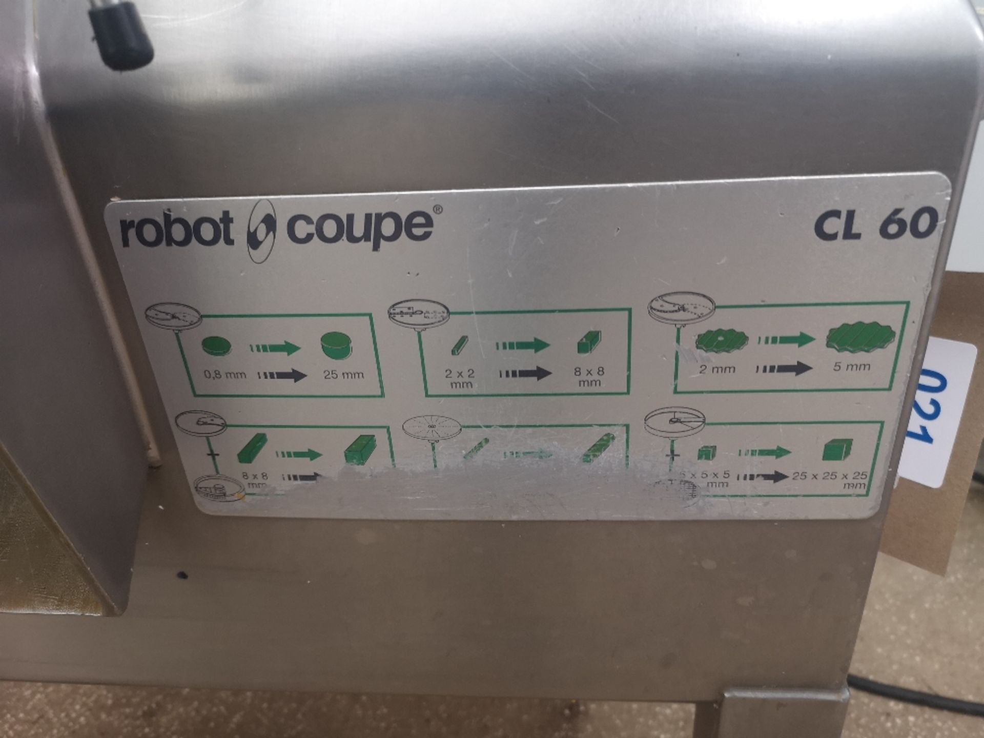 Robot Coupe CL60 Vegetable Preparation Workstation - Bild 7 aus 7