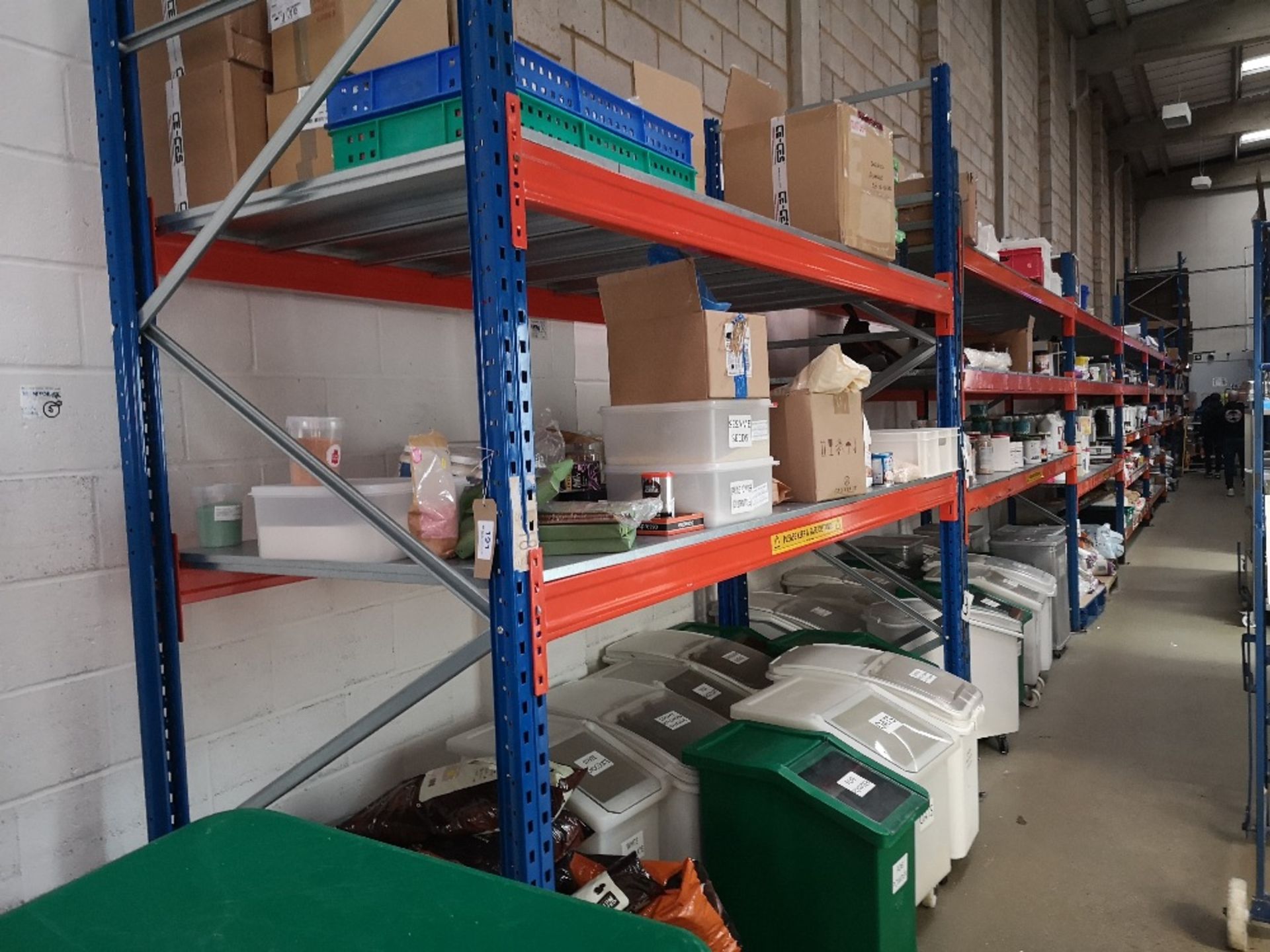 (9) Bays of Pallet Racking - Image 2 of 8