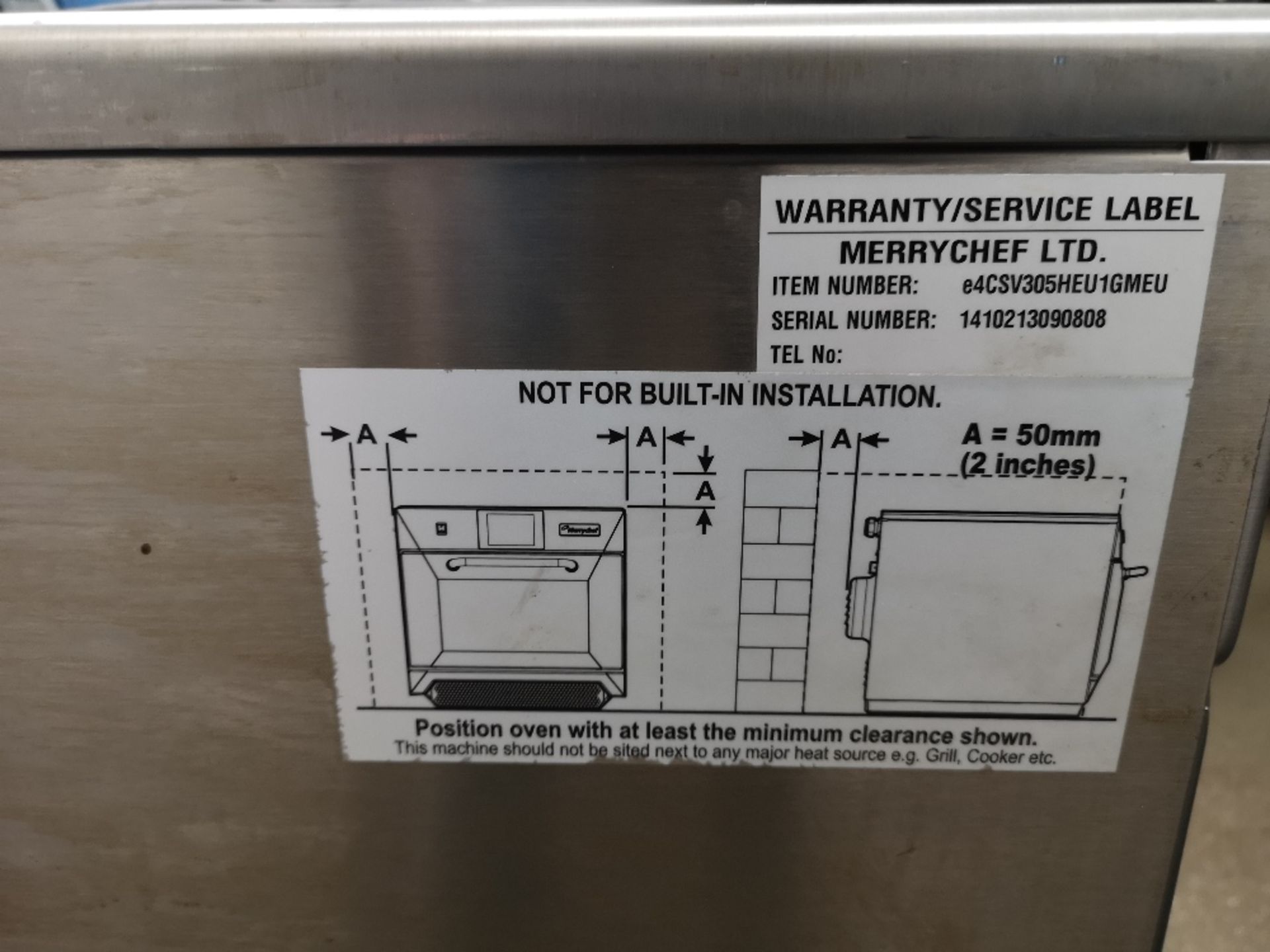 Merrychef Eikon e4 Combination Microwave Oven - Image 5 of 5