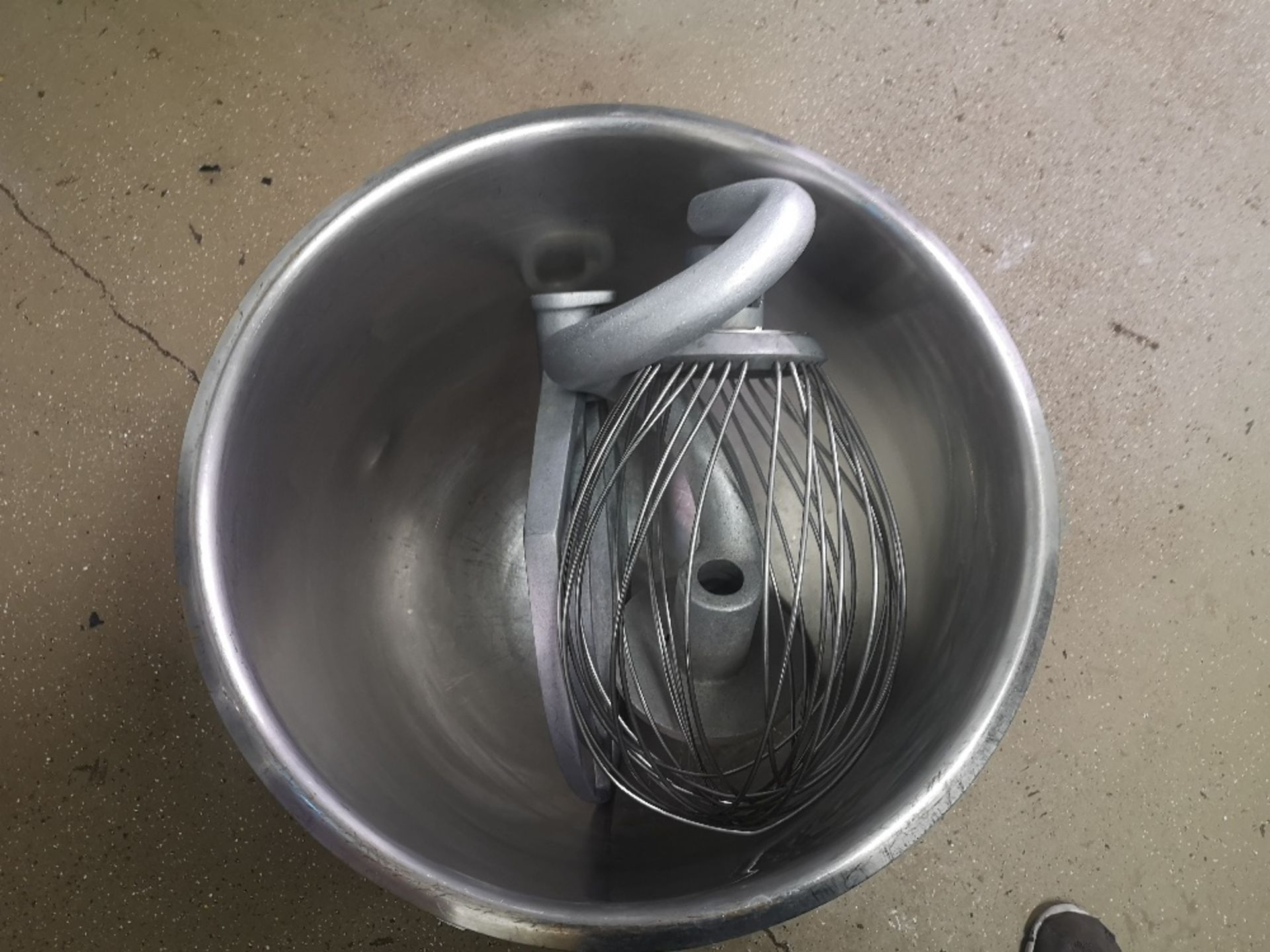 Stainless Steel Planetary Mixing Bowl with (3) Whisk Attachments & Mobile Dolly - Image 2 of 3