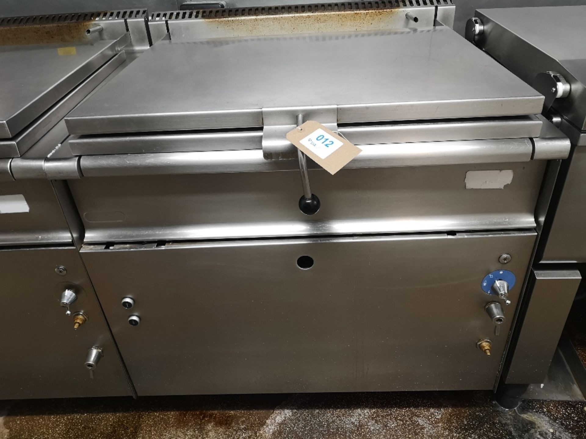 Stainless Steel 80Ltr Natural Gas Bratt Pan