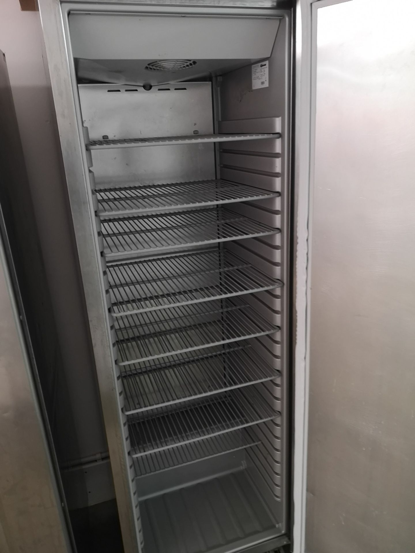 Gram K410 Upright Stainless Steel Fridge - Image 3 of 4