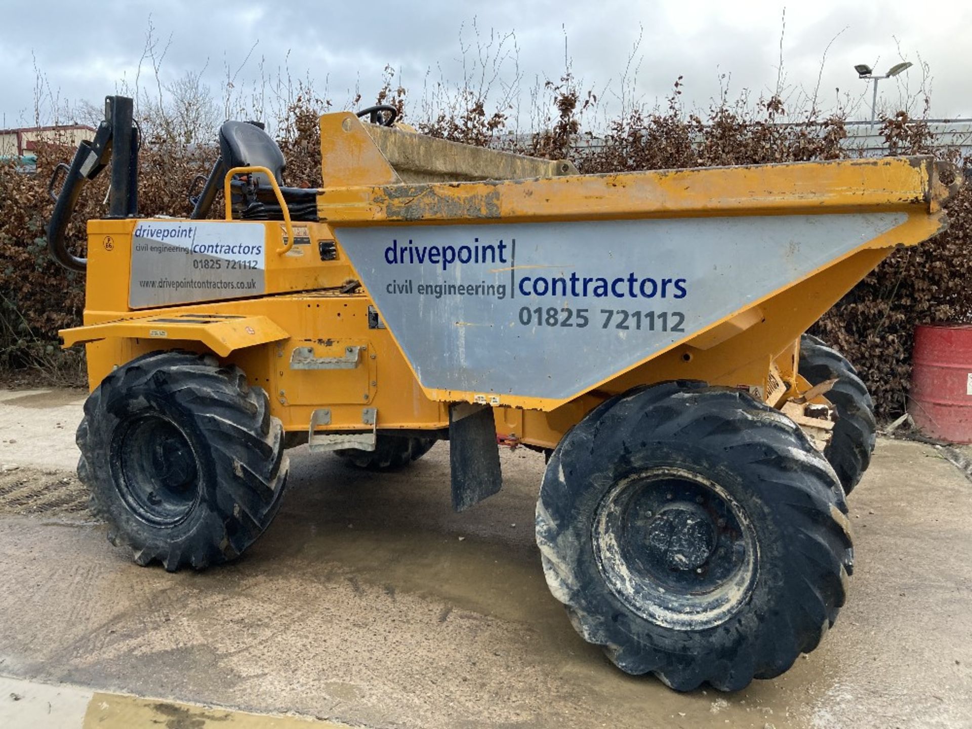 2017 Thwaites 6T forward tip 4X4 Dumper - Image 2 of 10