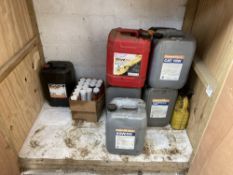 Contents of Shelf to include Machinery Consumables