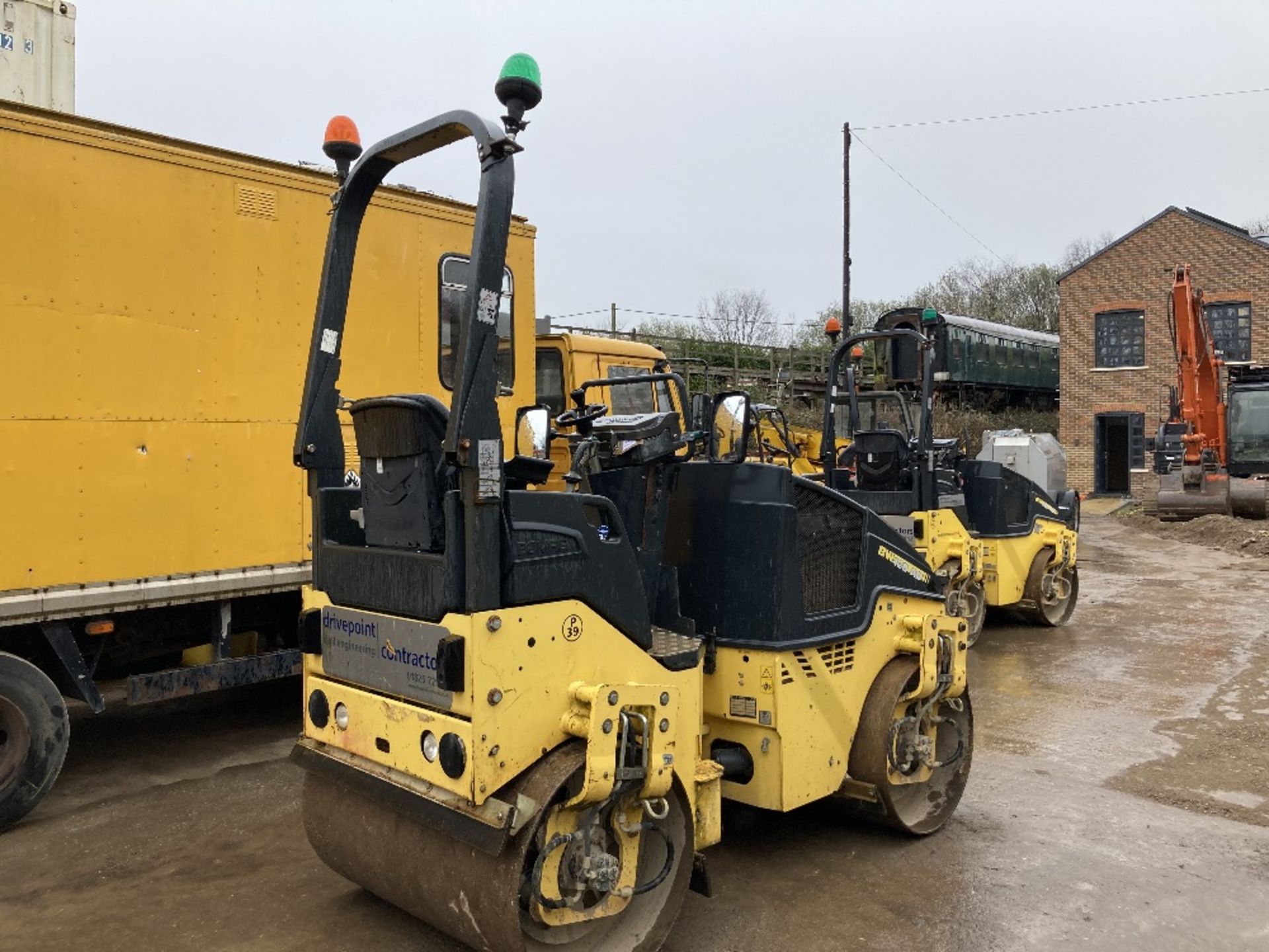 2013 Bomag BW120AD-5 Tandem Vibration Roller - Image 2 of 8