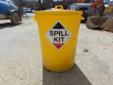 Spill Kit Bin with Contents