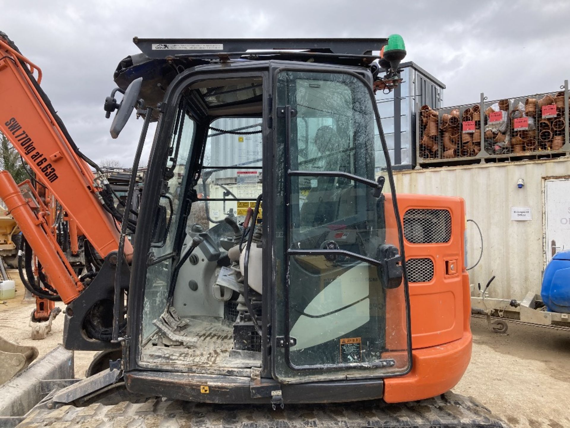 2015 Hitachi ZX85USB-5A Midi Excavator - Image 11 of 16