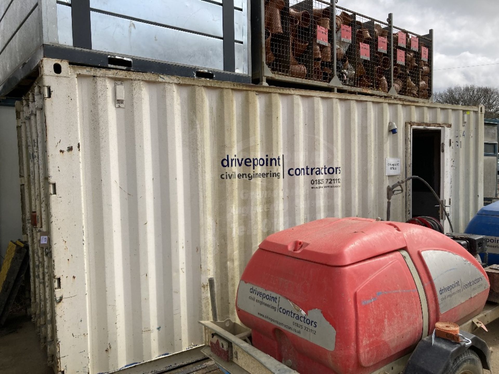 20' Steel Office/Store Container