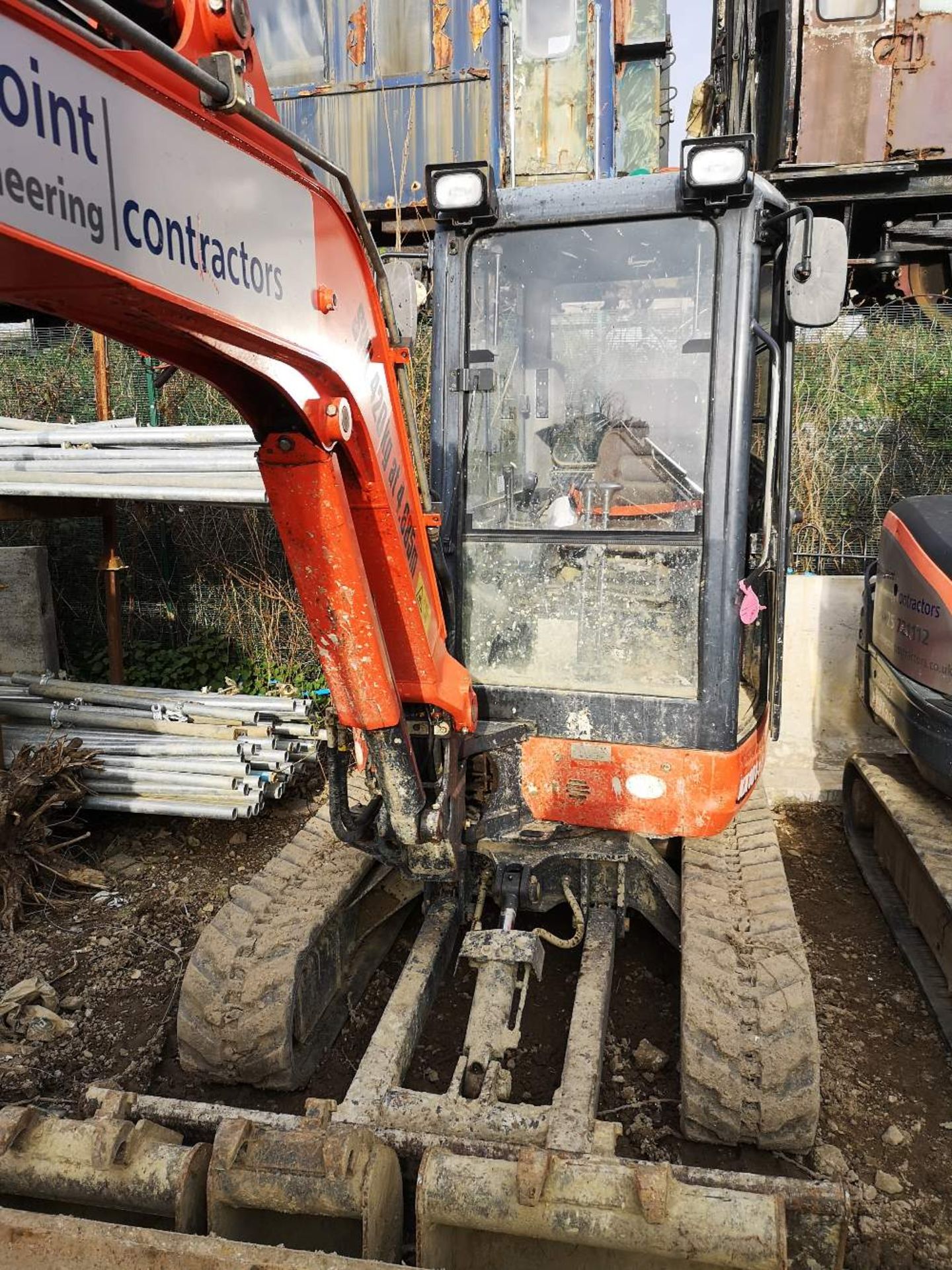 2016 Kubota KX101-3 Cabbed Mini Excavator - Image 5 of 7