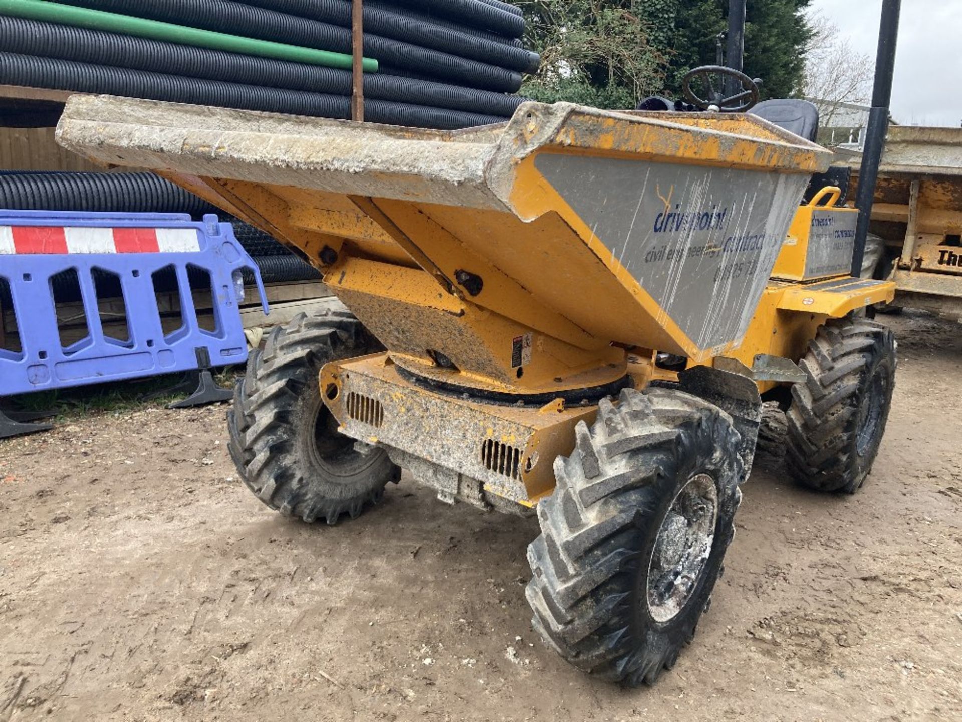 2017 Thwaites 3T 4x4 Power Swivel Dumper - Image 6 of 9