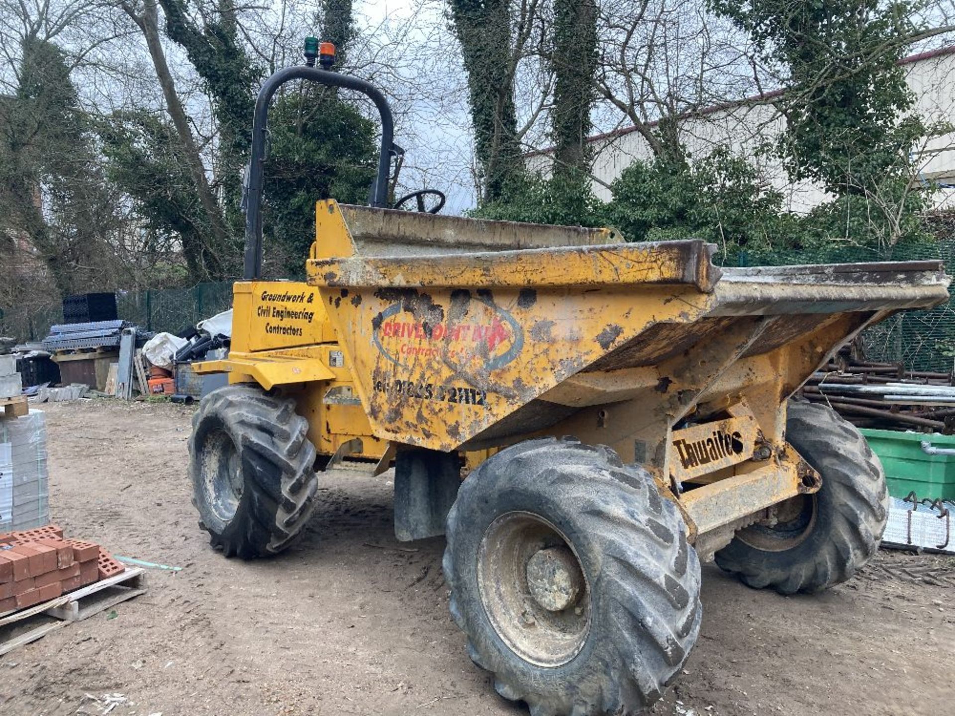 2008 Thwaites 6T forward tip 4X4 Dumper