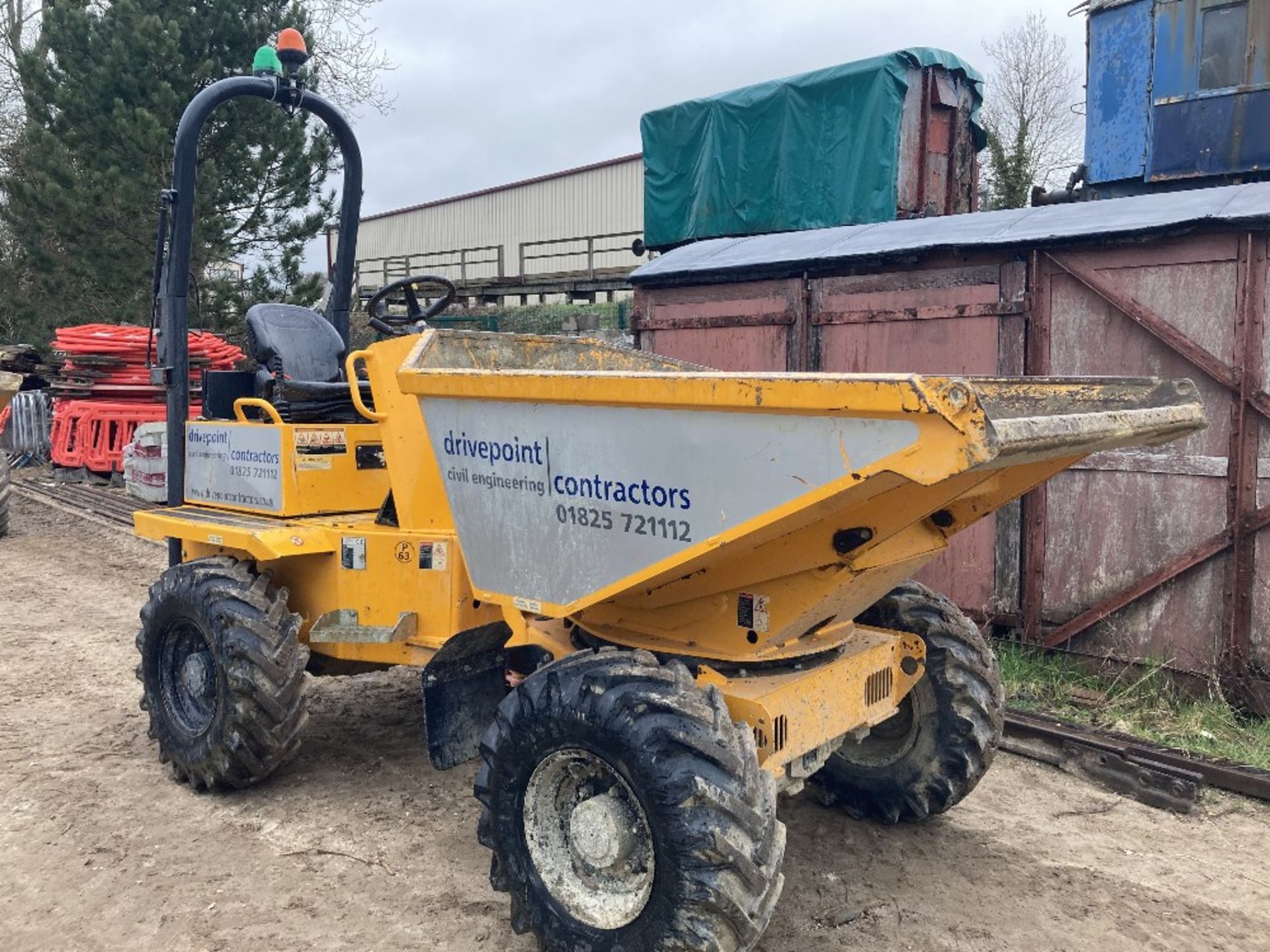 2017 Thwaites 3T 4x4 Power Swivel Dumper