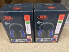 (2) New JSP Classic GP Blue AER100-020-500 Ear Defender