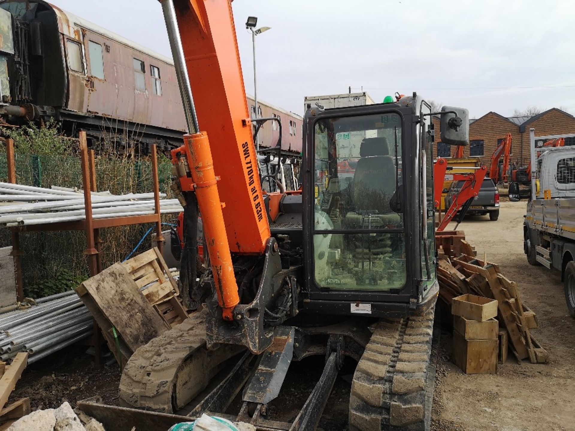 2013 Hitachi ZX85USB-5A Midi Excavator - Image 18 of 21