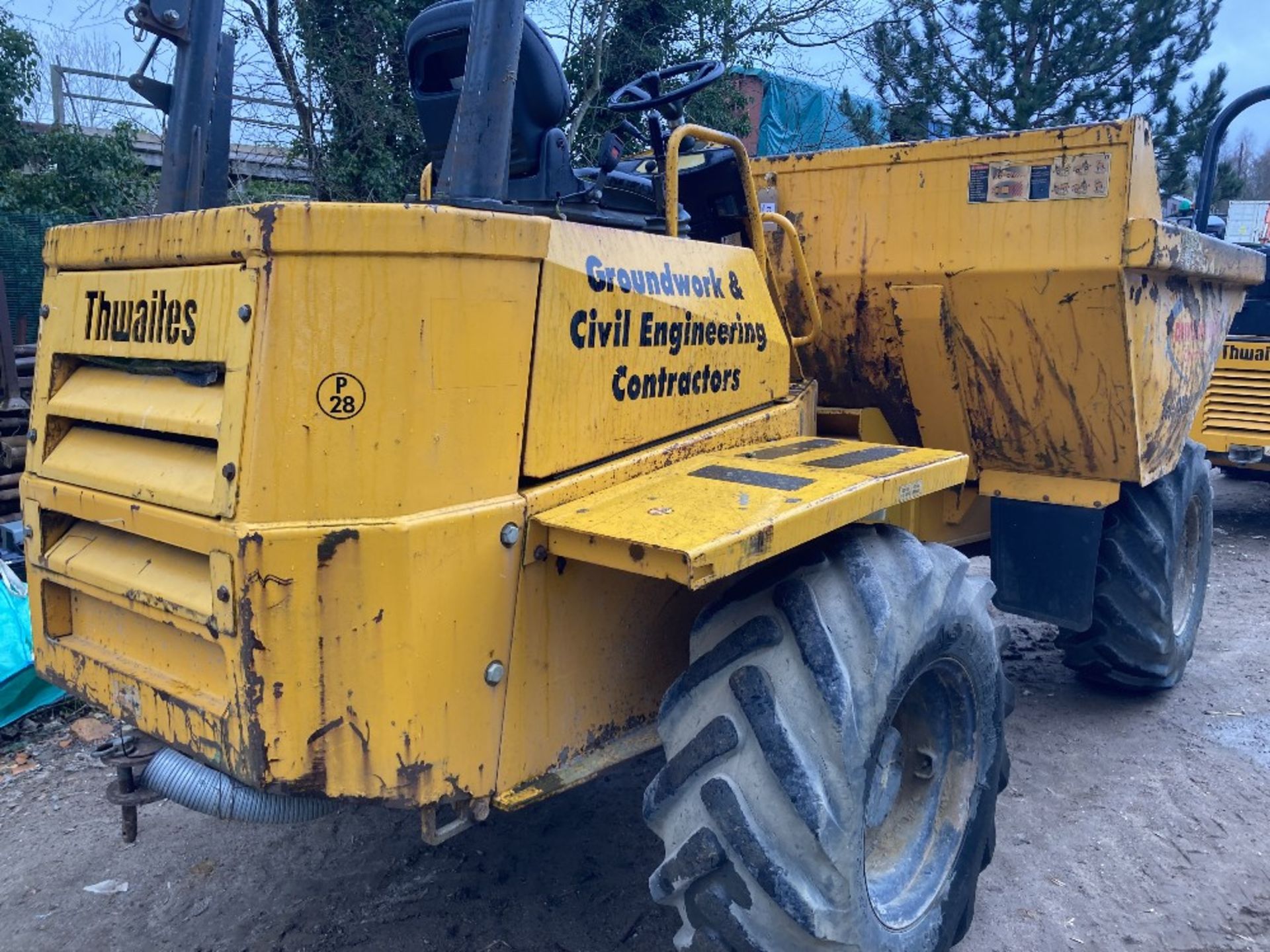 2008 Thwaites 6T forward tip 4X4 Dumper - Image 3 of 10