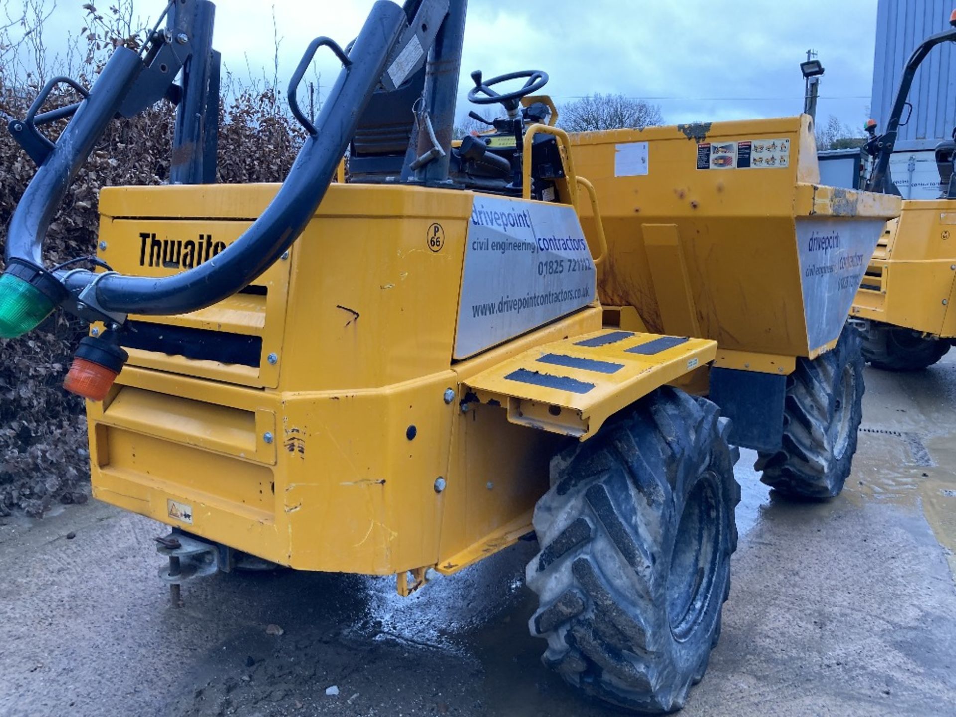 2017 Thwaites 6T forward tip 4X4 Dumper - Image 3 of 10