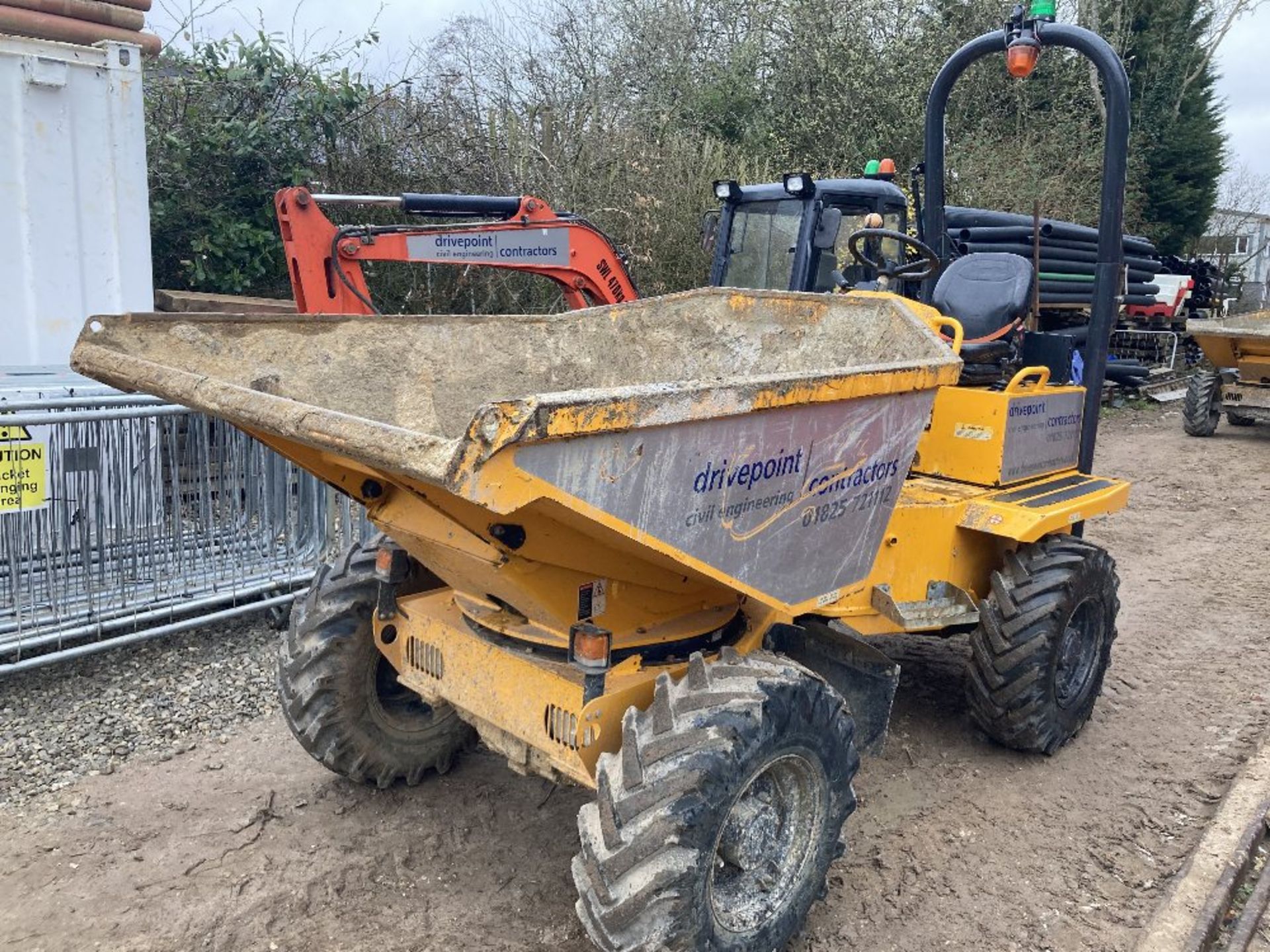 2017 Thwaites 3T 4x4 Power Swivel Dumper - Image 6 of 9