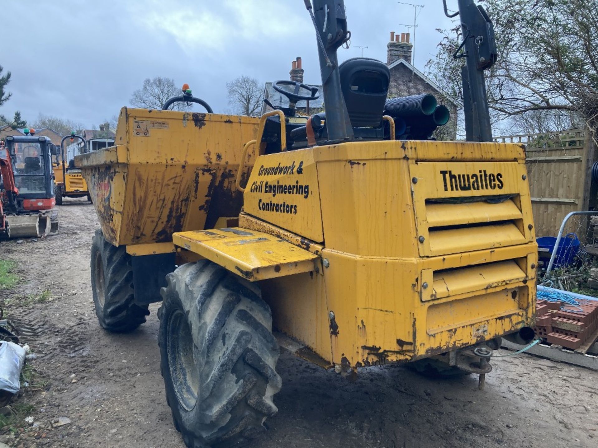 2008 Thwaites 6T forward tip 4X4 Dumper - Image 5 of 10