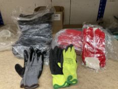 Quantity of New Safety Gloves to include