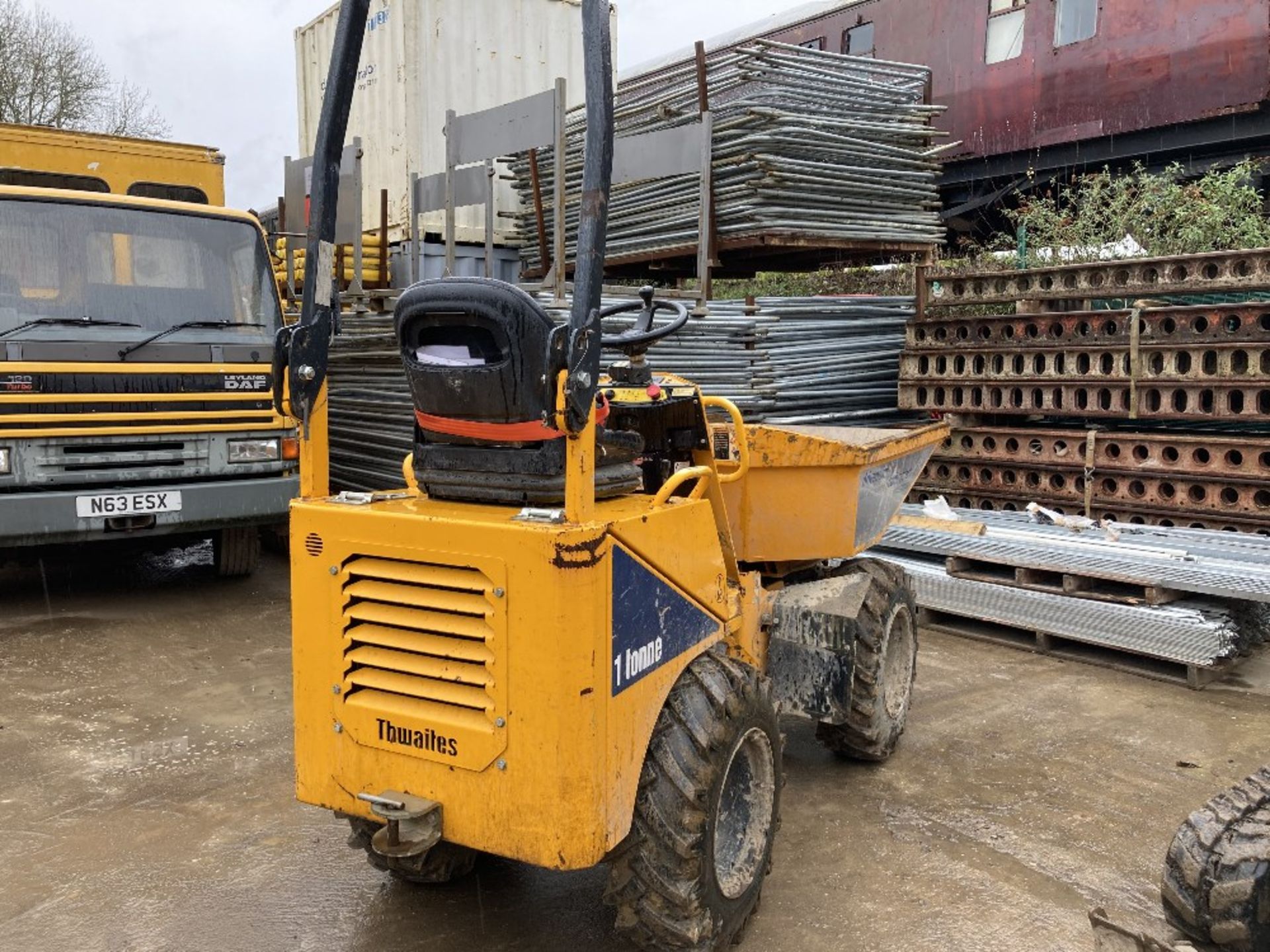 2017 Thwaites 1T 4x4 Swivel Dumper - Image 5 of 9