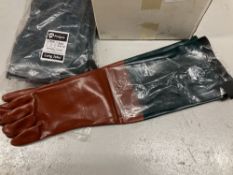 (5) Pairs of New Polyco Long John 341 Gloves