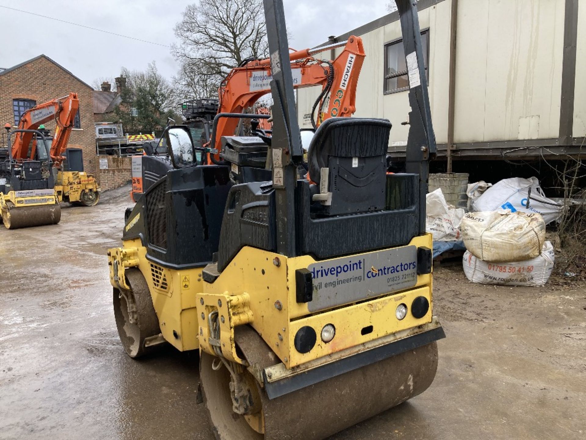 2013 Bomag BW120AD-5 Tandem Vibration Roller - Image 4 of 8