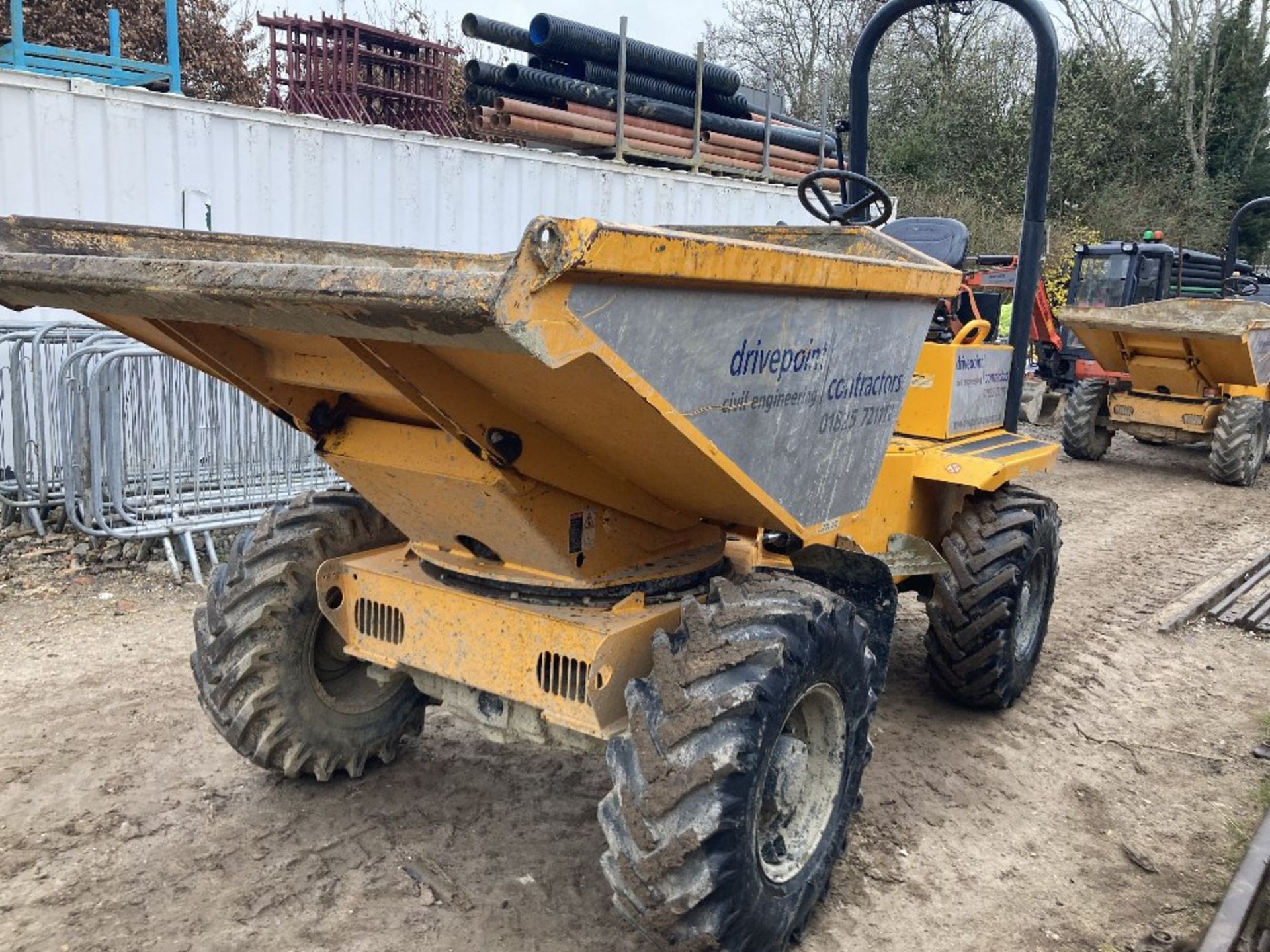 2017 Thwaites 3T 4x4 Power Swivel Dumper - Image 7 of 10