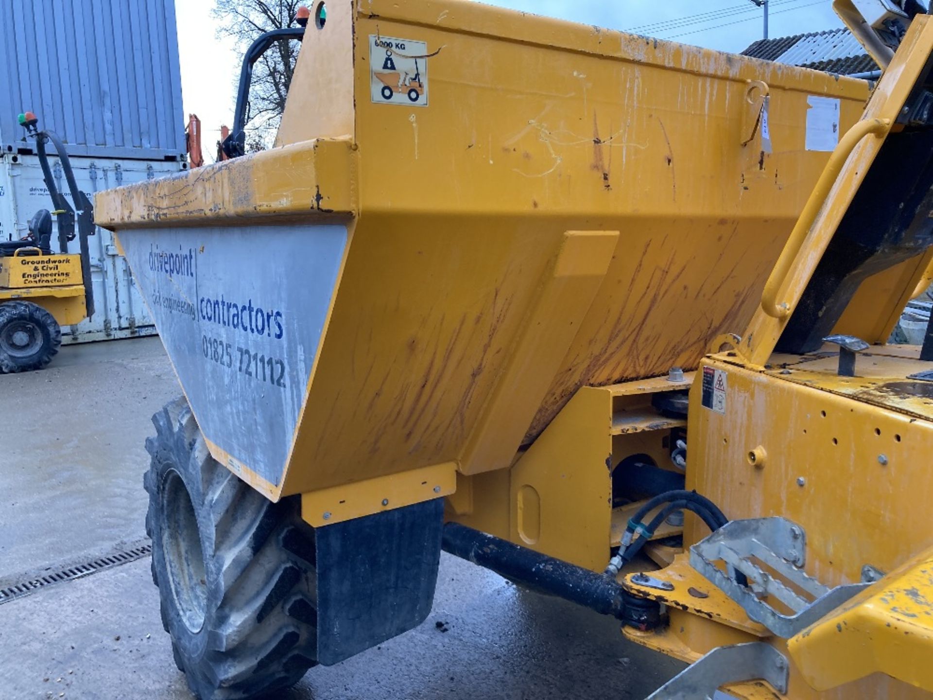 2017 Thwaites 6T forward tip 4X4 Dumper - Image 6 of 10