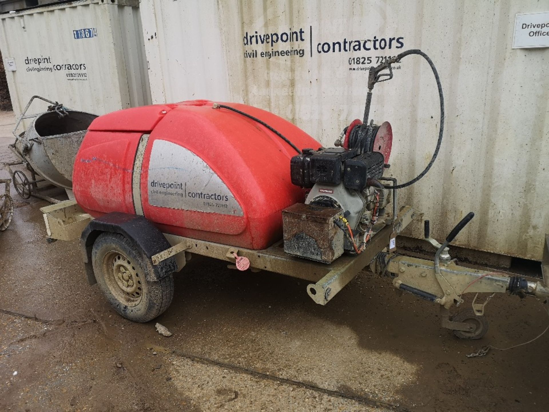 Western Global Towable Water and Pressure Washer Bowser