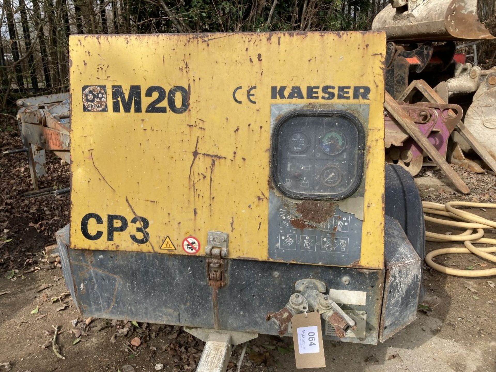 Kaeser M20 Towable Compressor - Image 3 of 8